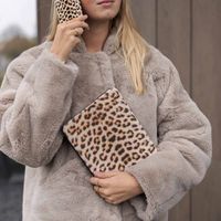 Selencia Vivid tablethoes Apple iPad 9 (2021) 10.2 inch / iPad 8 (2020) 10.2 inch / iPad 7 (2019) 10.2 inch - Wild Leo