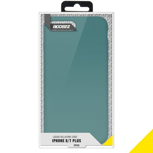 Accezz Liquid Silicone Backcover iPhone 8 Plus / 7 Plus