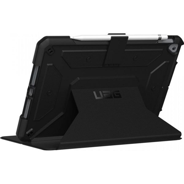 UAG Metropolis Bookcase Apple iPad 9 (2021) 10.2 inch / iPad 8 (2020) 10.2 inch / iPad 7 (2019) 10.2 inch - Zwart