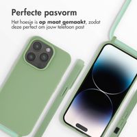 imoshion Siliconen hoesje met koord Apple iPhone 14 Pro - Groen