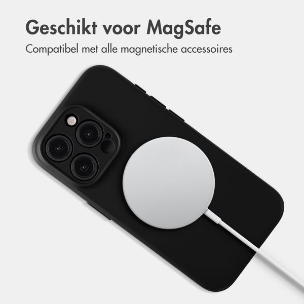 Accezz Grip Backcover met MagSafe Apple iPhone 15 Pro - Zwart