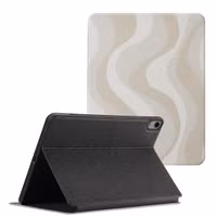Selencia Vivid tablethoes Apple iPad Air 11 inch (2025) M3 / (2024) M2 / Air 5 (2022) / Air 4 (2020) - Desert Waves Beige