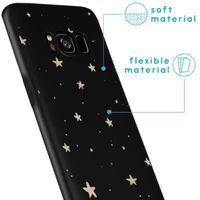 imoshion Design hoesje met koord Samsung Galaxy S8 - Sterren - Goud