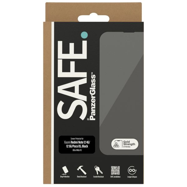 SAFE by PanzerGlass Ultra-Wide Fit Screenprotector Xiaomi Redmi Note 12