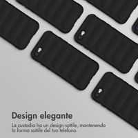 imoshion EasyGrip Backcover Apple iPhone SE (2022 / 2020) / 8 / 7 - Zwart