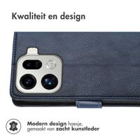 imoshion Luxe Bookcase Oppo Find X9 Pro - Donkerblauw