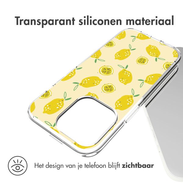 imoshion Design hoesje Apple iPhone 14 Pro - Lemons