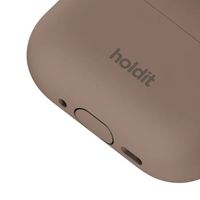 Holdit Solid Silicone Case Apple AirPods Pro 3 - Mocha Brown