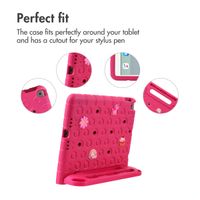 imoshion Kidsproof Tablet Case with Detachable Dolls Apple iPad 9 (2021) 10.2 inch / iPad 8 (2020) 10.2 inch / iPad 7 (2019) 10.2 inch - Pink