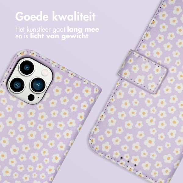 imoshion Design Bookcase Apple iPhone 12 (Pro) - White Daisy