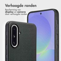 Accezz Leather Bookcase 2-in-1 met MagSafe Samsung Galaxy A36 / A56 - Onyx Black