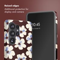 Selencia Vivid Back Cover Samsung Galaxy S26 Ultra - Choco Flower Pop