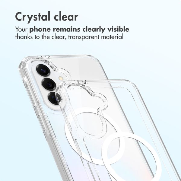 Accezz Xtreme Impact Back Cover with MagSafe Samsung Galaxy A37 (5G) - Transparent