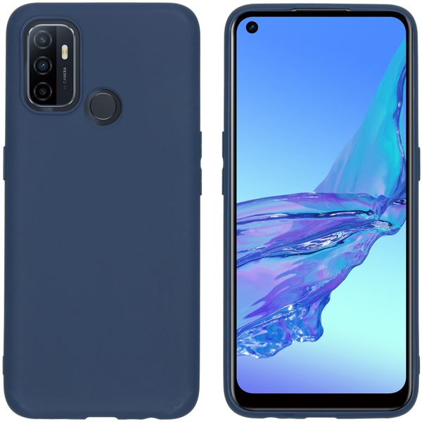 imoshion Color Backcover Oppo A53 / Oppo A53s - Donkerblauw
