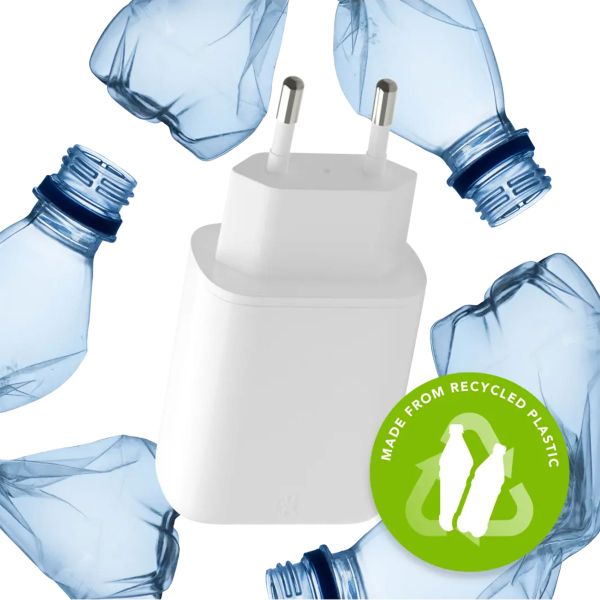 dbramante1928 Re-charge Wall Charger - 2x USB-C - 20W - Wit