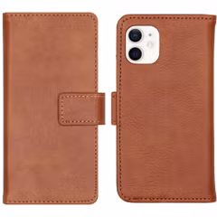 imoshion Luxe Bookcase Apple iPhone 12 Mini - Bruin