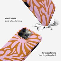 Selencia Vivid Tough Backcover iPhone 15 Pro Max - Modern Bloom Pink