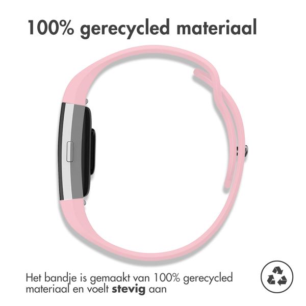 imoshion Siliconen sport bandje Fitbit Charge 2 - Roze  /  Mintgroen