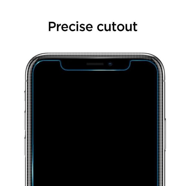 Spigen GLAStR EZ Fit Screen Protector 2 Pack + Applicator Apple iPhone 11
