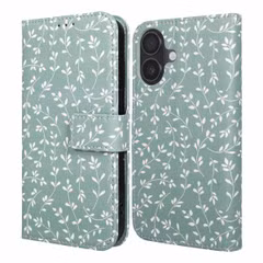 imoshion Design Bookcase Apple iPhone 17 - Smoke Green Flowers