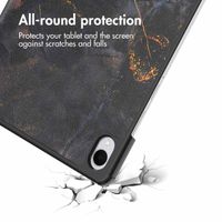imoshion Design Trifold Case Samsung Galaxy Tab S11 - Black Marble