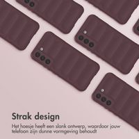 imoshion EasyGrip Backcover Samsung Galaxy S22 - Aubergine