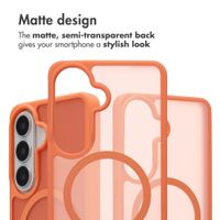 imoshion Colour Guard Back Cover with MagSafe Samsung Galaxy S26 - Orange