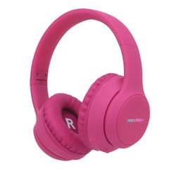 imoshion Draadloze Kinderkoptelefoon LED Light - Decibelbegrenzer - Met AUX kabel - Hot Pink