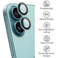 imoshion 2 Pack Camera lens protector Apple iPhone 16 / 16 Plus - Teal