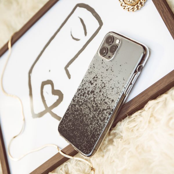 imoshion Design hoesje iPhone Xr - Spetters - Zwart