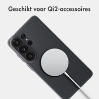 Accezz Lite Backcover met MagSafe | Fluted | Samsung Galaxy S26 Ultra - Grijs