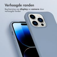 imoshion Color Backcover met afneembaar koord Apple iPhone 14 Pro - Ash Blue
