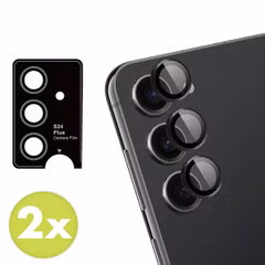 imoshion 2 Pack Camera lens protector Samsung Galaxy S24 Plus - Zwart