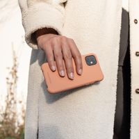 imoshion Color Backcover met afneembaar koord Apple iPhone 12 (Pro) - Peach