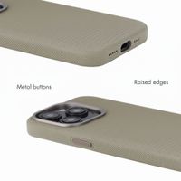 Accezz Mesh Back Cover with MagSafe Apple iPhone 15 Pro - Dark Grey