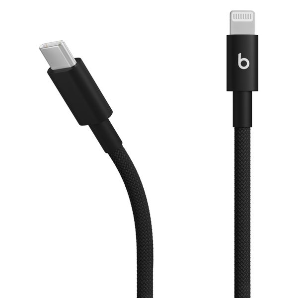Beats Geweven USB-C naar Lightning kabel - 1,5 meter - Bolt Black