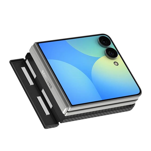 Spigen AirSkin Backcover MagSafe Samsung Galaxy Z Flip 8 - Black
