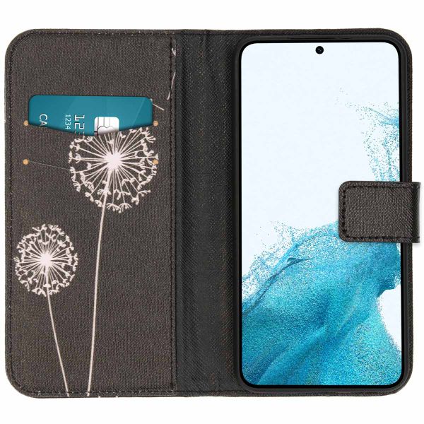 imoshion Design Softcase Bookcase Samsung Galaxy S22 - Dandelion