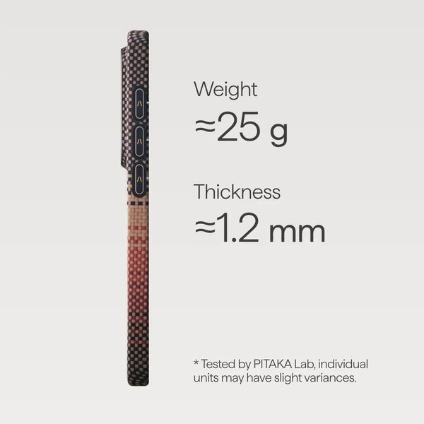 Pitaka Ultra Slim Backcover Samsung Galaxy S26 - Sunset