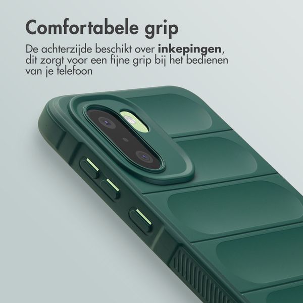 imoshion EasyGrip Backcover OnePlus 15R - Donkergroen