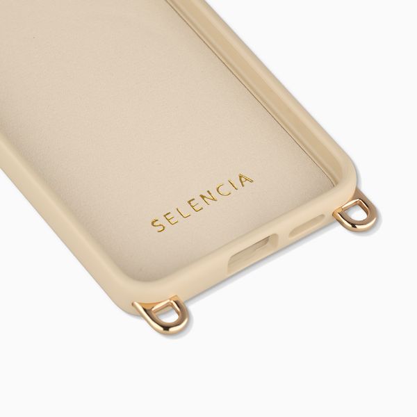Selencia Rivièra MagSafe Backcover met afneembare haakjes Samsung Galaxy S26 - Milky Latte