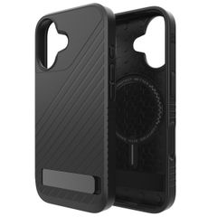 ZAGG Denali Snap KickStand Case met MagSafe iPhone 16 - Zwart