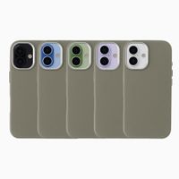 Accezz Mesh Backcover met MagSafe Apple iPhone 17 - Donkergrijs