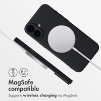 imoshion Colour Back Cover with MagSafe Apple iPhone 16 - Black