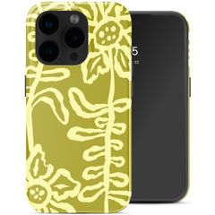 Selencia Vivid Backcover met MagSafe Apple iPhone 15 Pro - Chalky Bloom