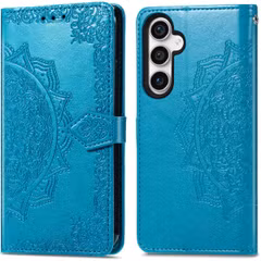 imoshion Mandala Bookcase Samsung Galaxy S23 FE - Turquoise