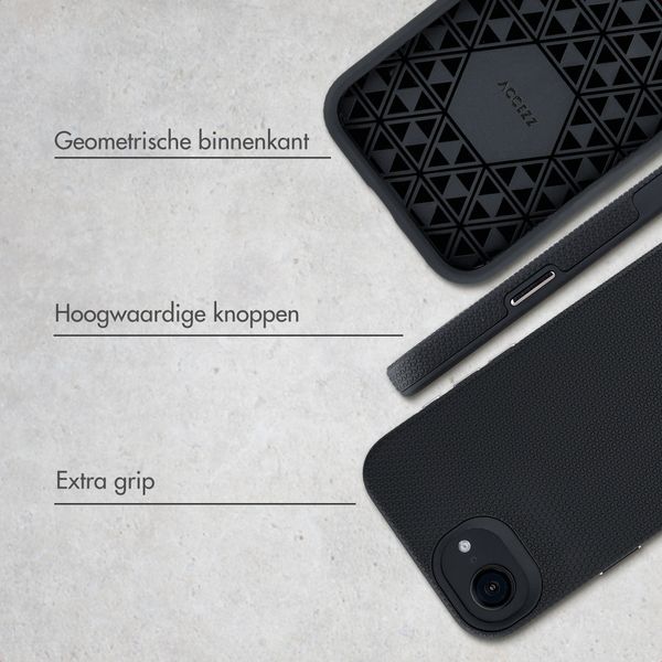 Accezz Tough Backcover met MagSafe Apple iPhone 17e / 16e - Zwart