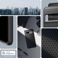 Spigen Liquid Air Backcover Google Pixel 7 - Zwart