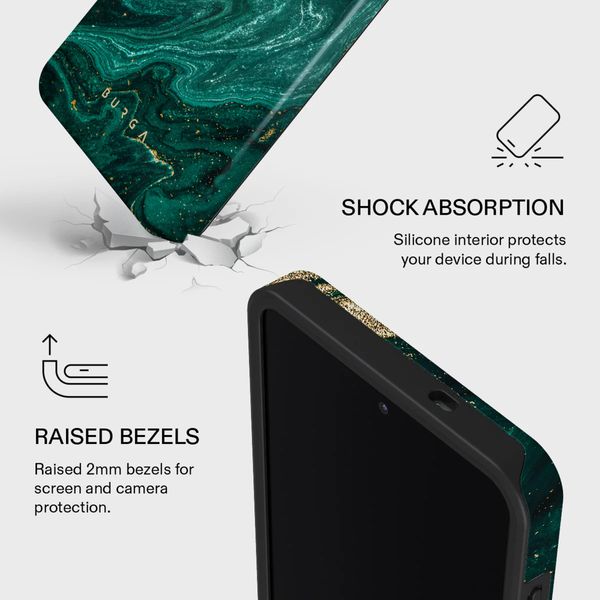 Burga Tough Back Cover with MagSafe Samsung Galaxy S26 Plus - Emerald Pool
