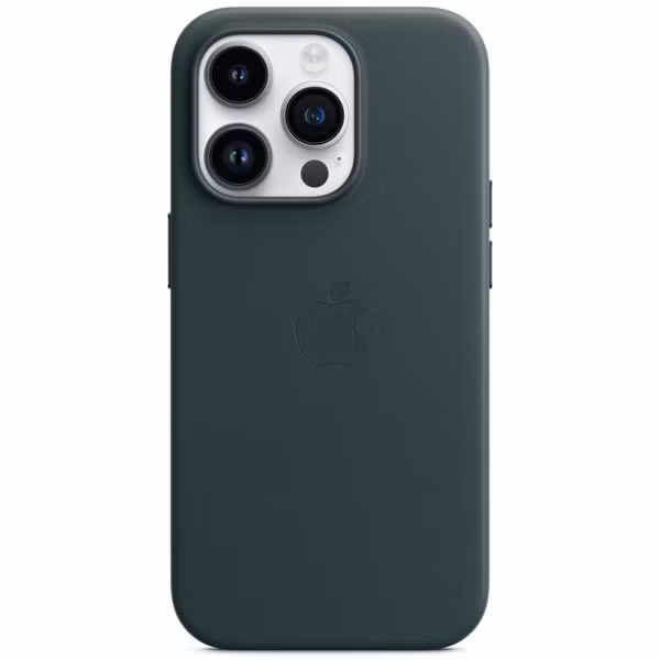 Apple Leather Backcover MagSafe Apple iPhone 14 Pro - Forest Green